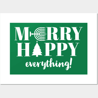 MERRY HAPPY EVERYTHING Posters and Art